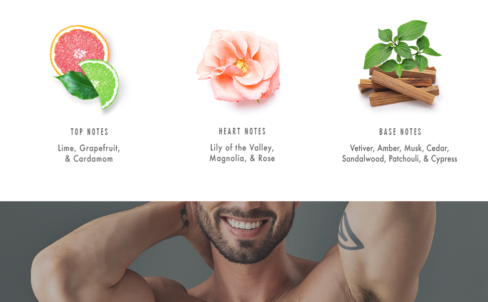 St Johns, Deodorant, Vetiver, Lime, citrus, sandalwood, patchouli, Men