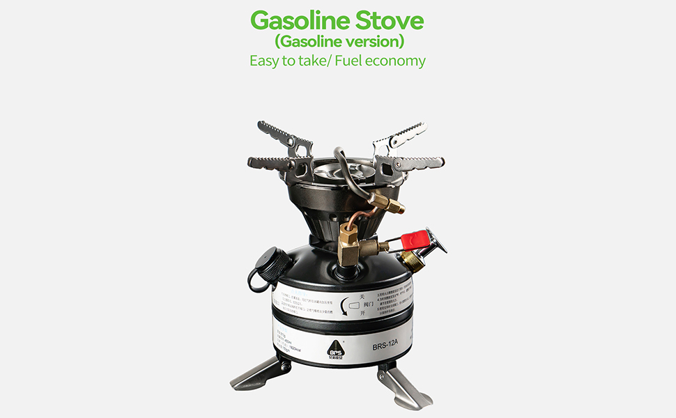 Portable Gasoline Camping Stove