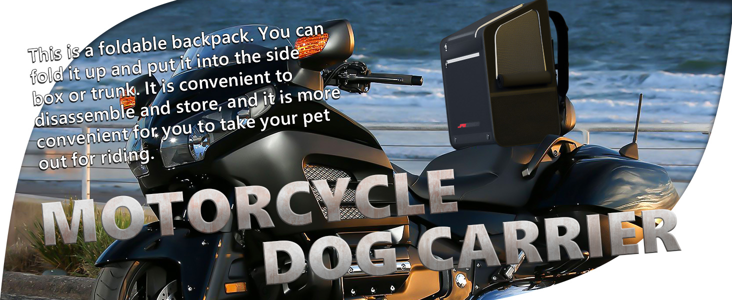 JFG RACING Motorcycle Pet Carrier,20lbs Dog/Cat Carrier