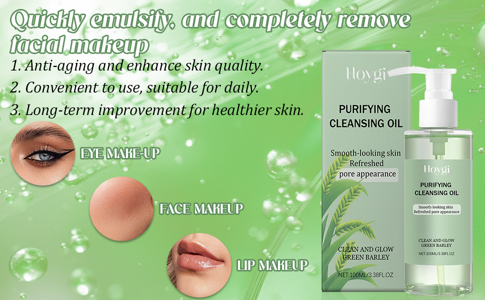 Sachte Make-up-Entfernung mit Weizen- und Grünherb-Cleansing-Oil - Feuchtigkeitsspendend & Hautberuhigend für alle Hautt Aa2df2f6 1e3b 4349 85b7 55c48c979a17. CR0,0,970,600 PT0 SX970 V1