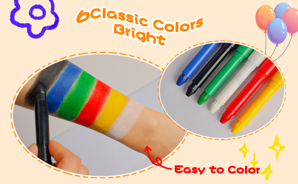 Face Paint Sticks