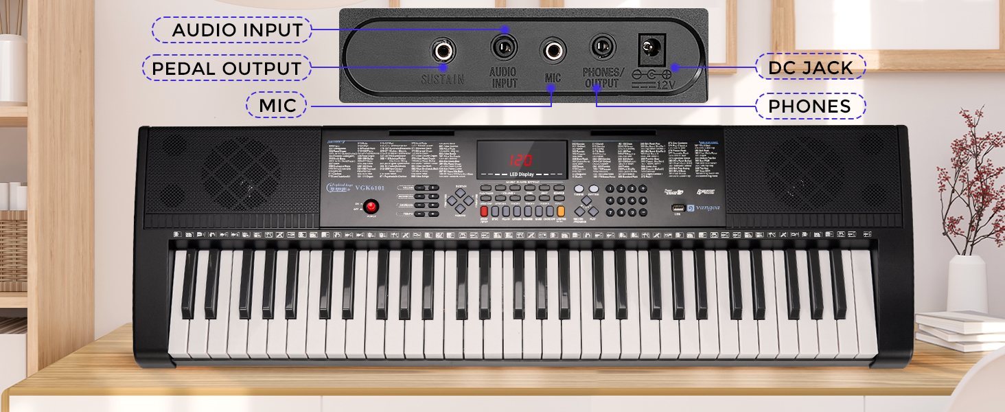 Electric Keyboard Piano