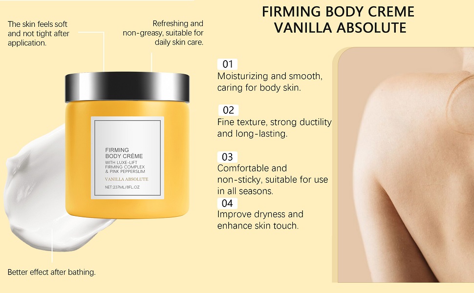 champagne body firming cream