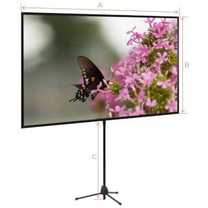 Eono 100インチ 4K プロジェクタースクリーン Amazon | Eono(イオーノ) スクリーン プロジェクター用 100