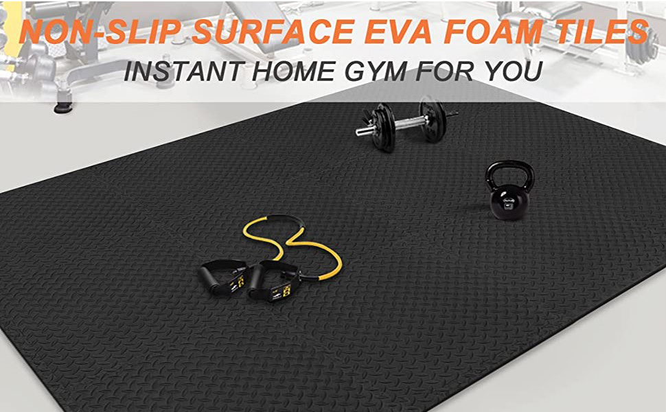 [16 PCS]Foam Mats,60X60cm Interlocking Floor Mats,Gym Floor Mats,Foam