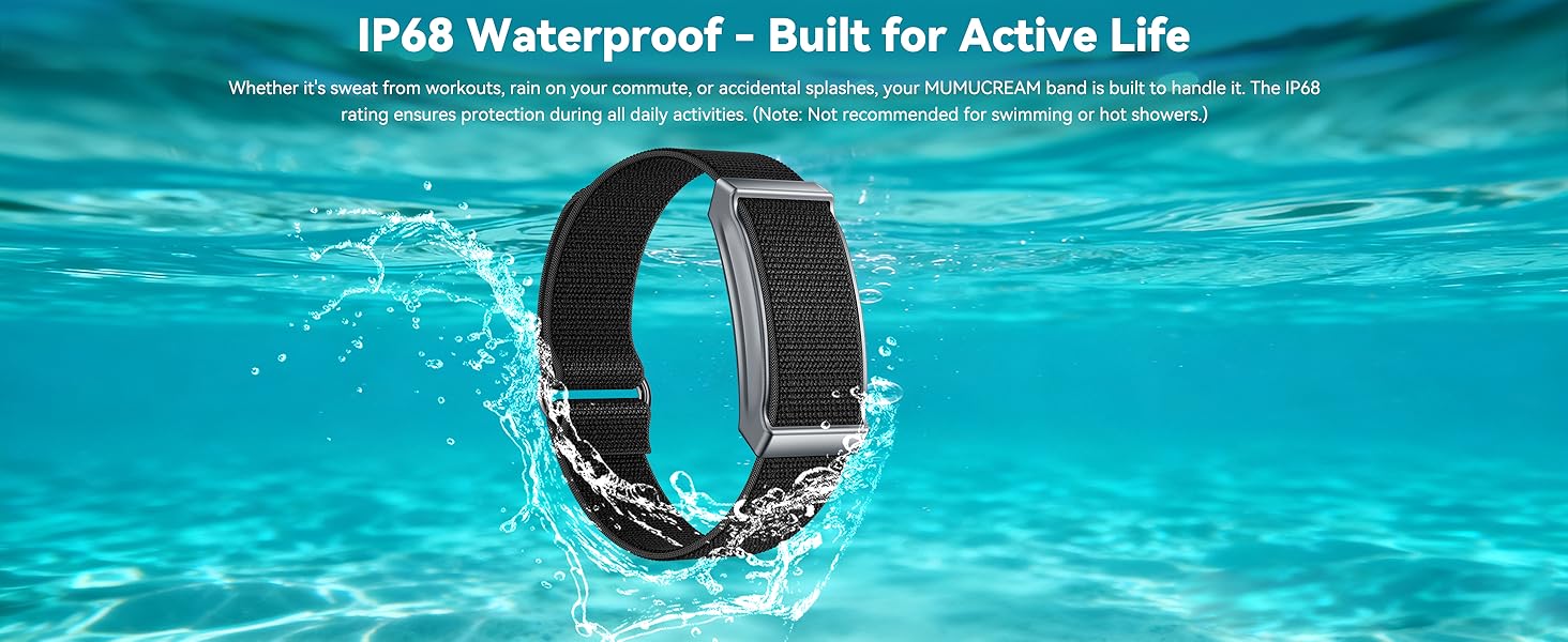 IP68 Waterproof - Built for Active Life