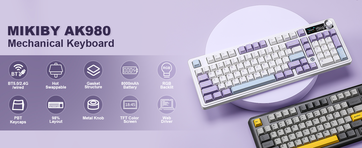AK980 Mechanical Keyboard