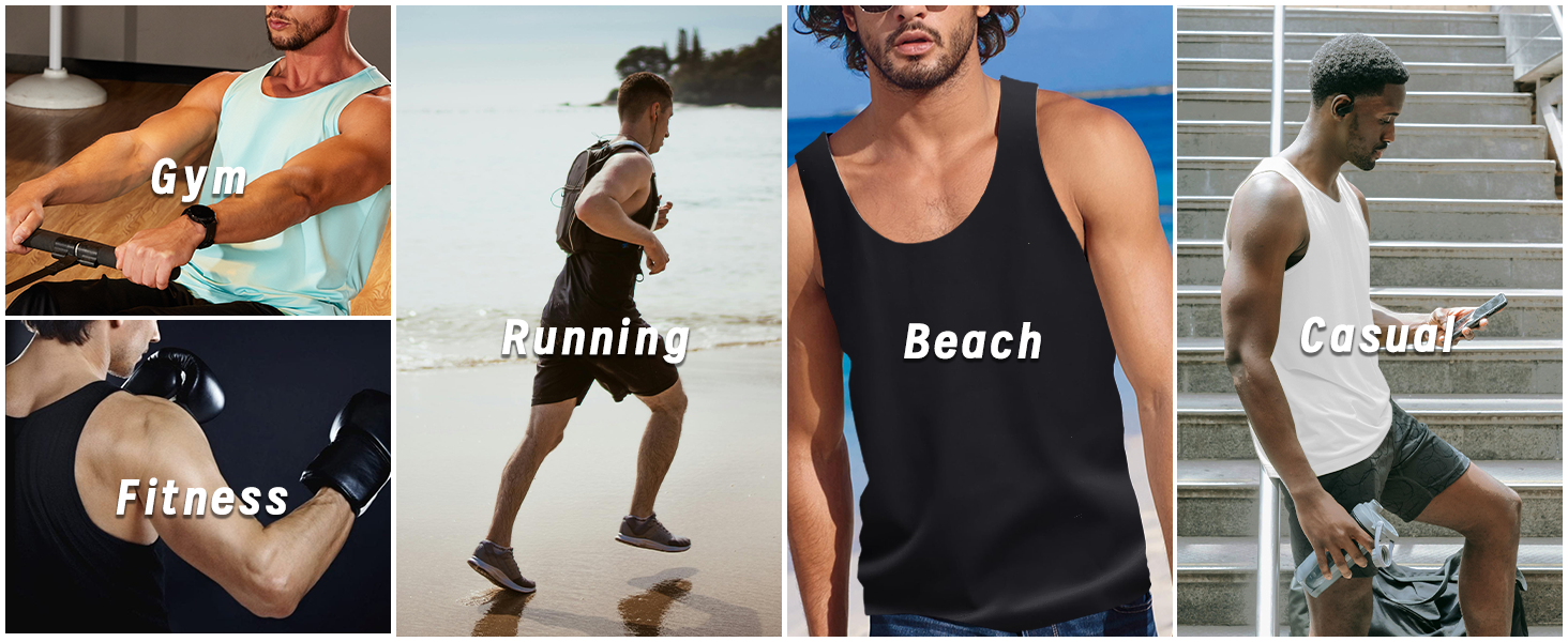 Summer Quick Dry Shirts Bodybuilding Fishing Beach Running Shirts