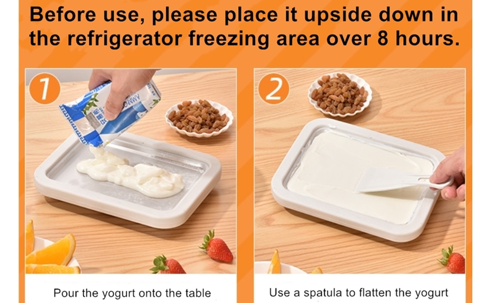 Baotkere Ice Cream Sorbet Frozen Yogurt Maker Machine