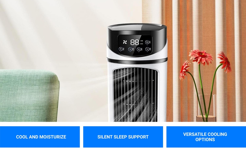 Review Loom Tree® Air Conditioning Fan Usb Portable Air Conditioner 16 5665