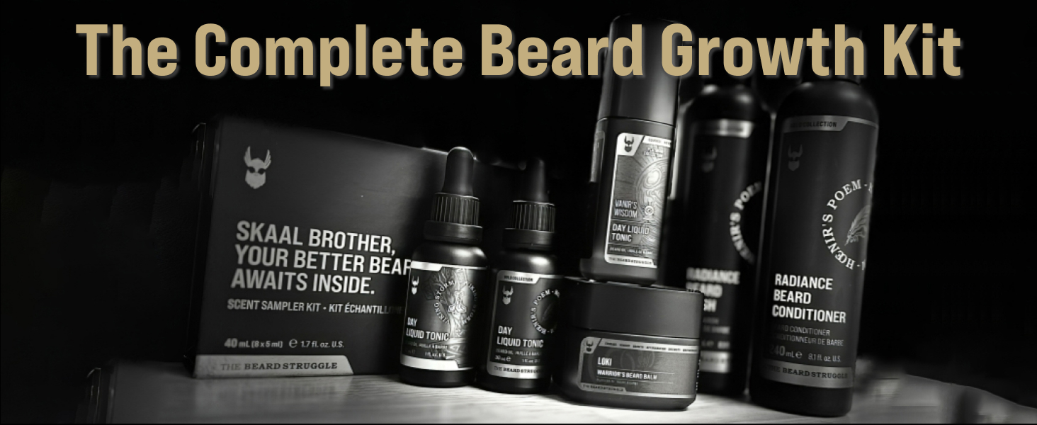 The Complete Beard Growth Kit