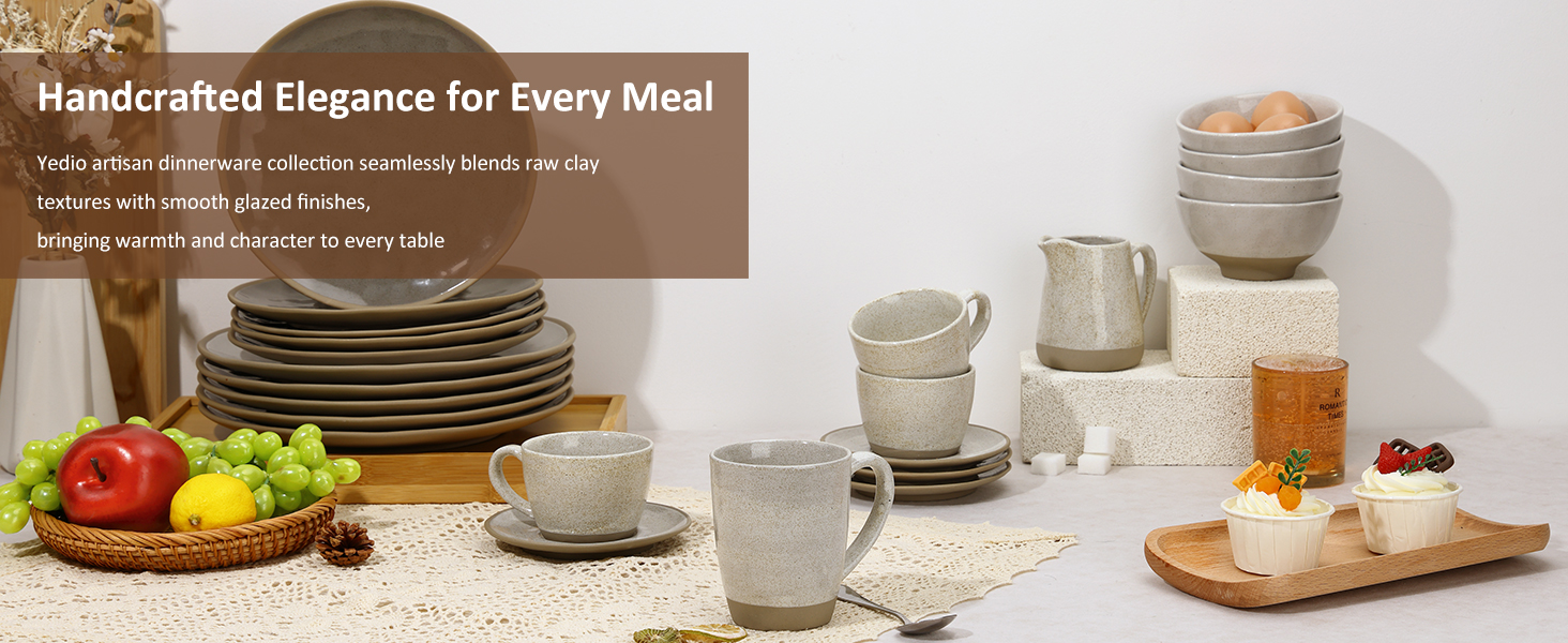 Yedio 12 oz Ceramic Coffee Mugs