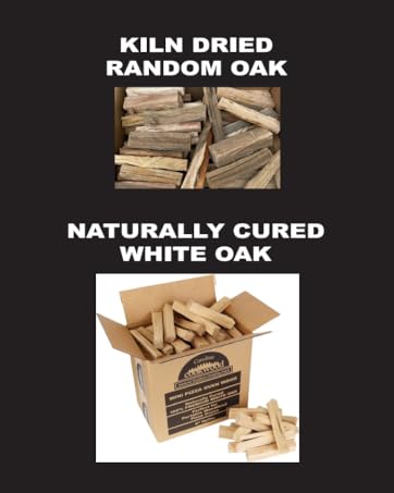 Naturally cured white oak