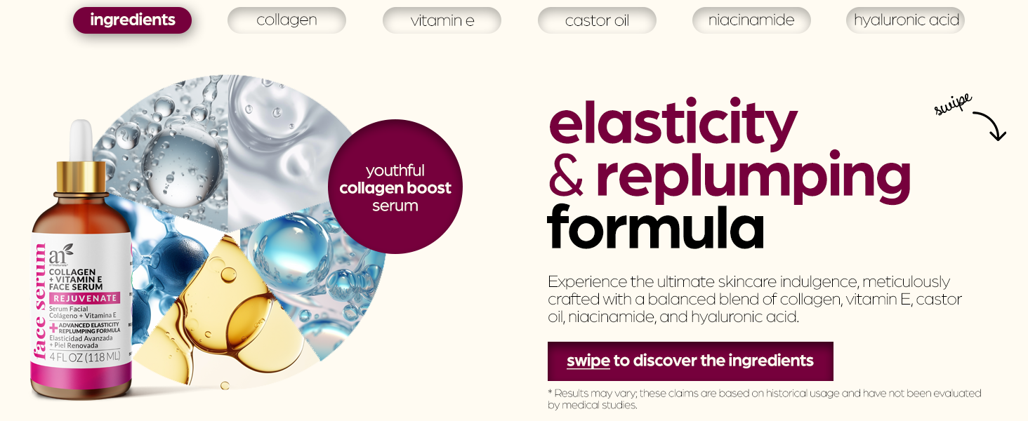 Collagen + Vitamin E Face Serum