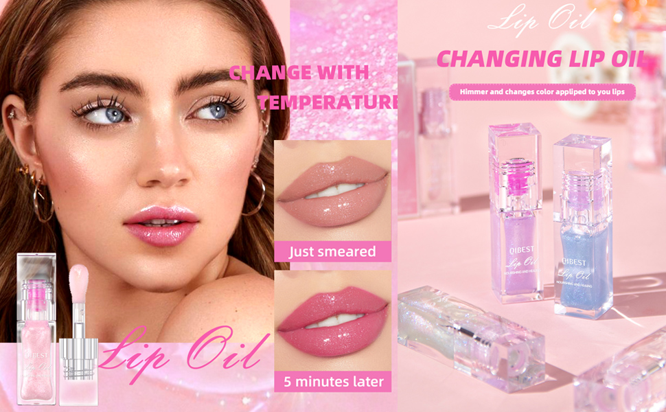 color changing lip oil