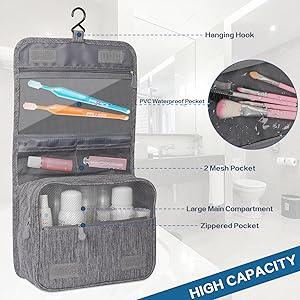 toiletry bag/cosmetic bag