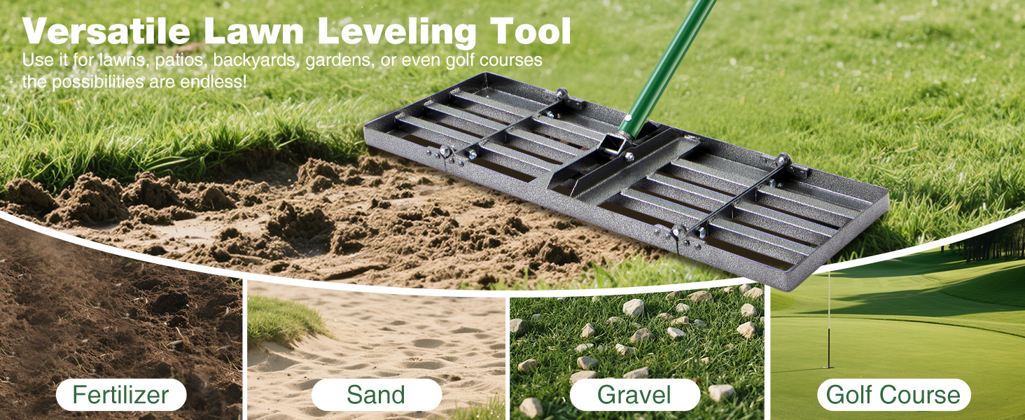 Versatile Lawn Leveling Tool