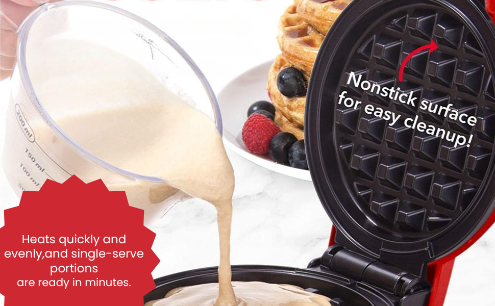 mini waffle electric matchine Perfect For Breakfast, Dessert other Electric Waffle