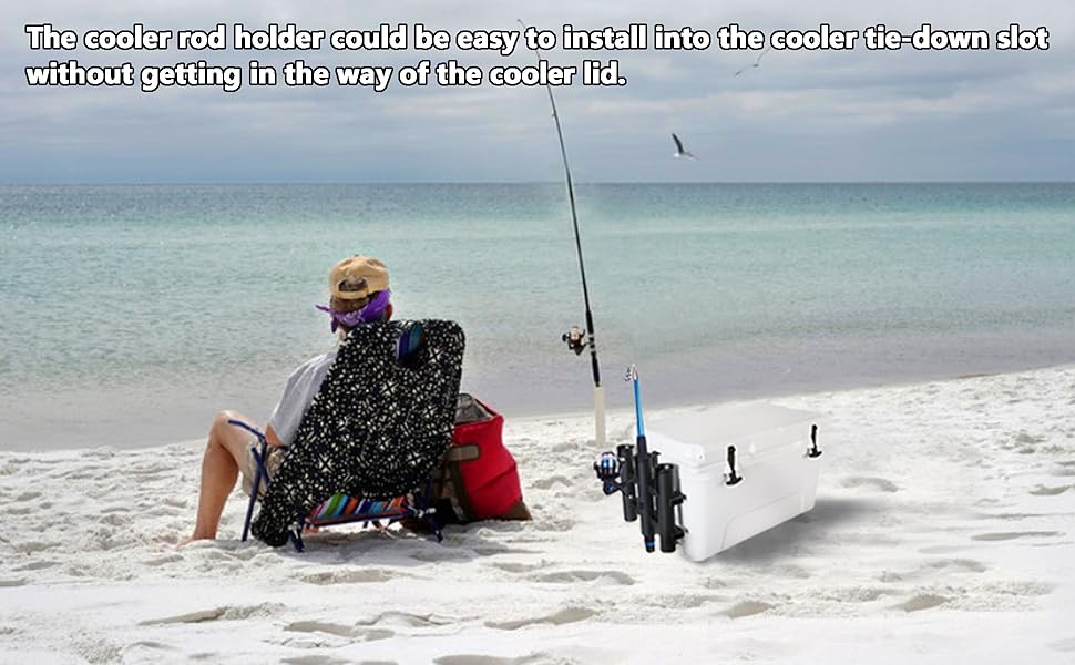 Cooler Fishing Rod Holder