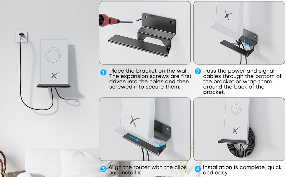 Starlink Router Wall Mount