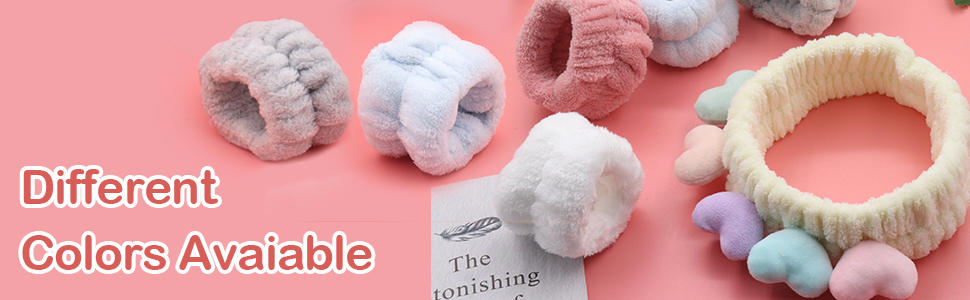 6 Pcs Headband for Washing Face