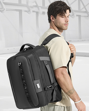 rolling backpack carry on luggage