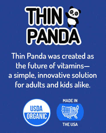 Thin Panda Vitamins D3 healthy adults kids zen dietary supplement powder vegan organic