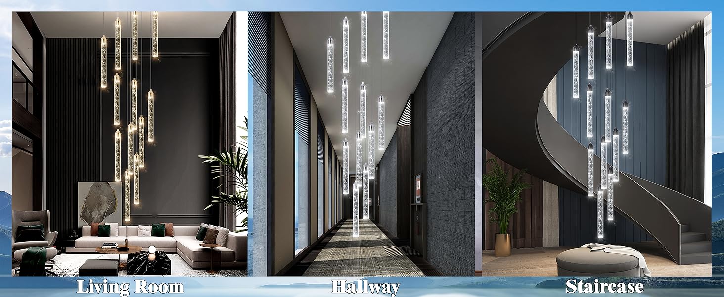 hallway chandelier