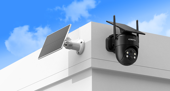 Amazon.co.jp: 「2025真ソーラー一体型・500万高画素」COOAU