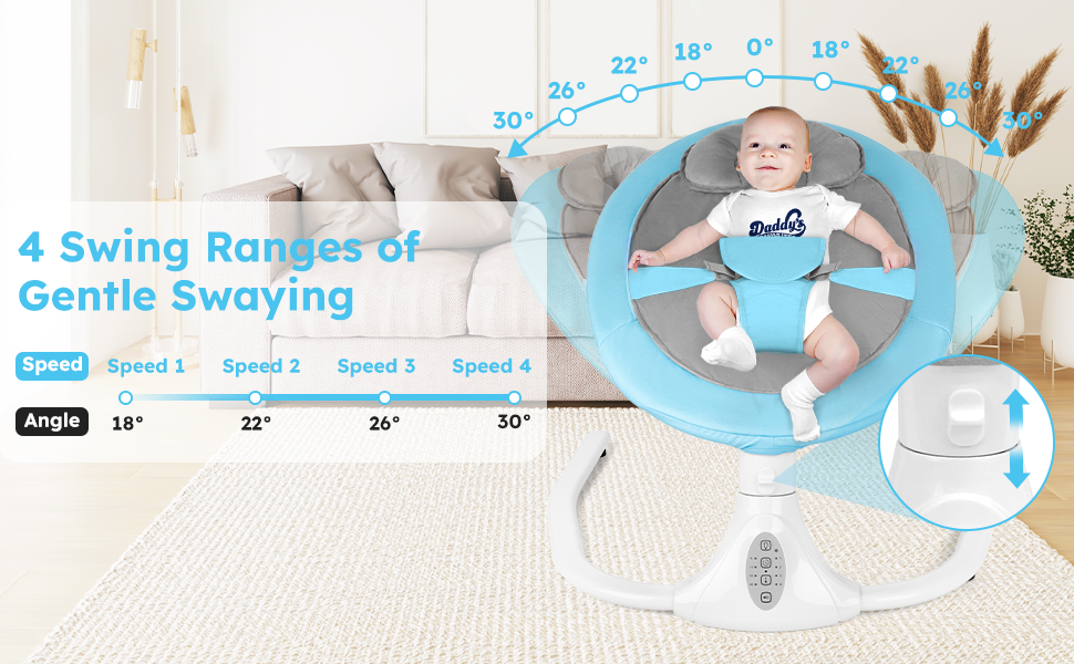 Electric Baby Swing Chair