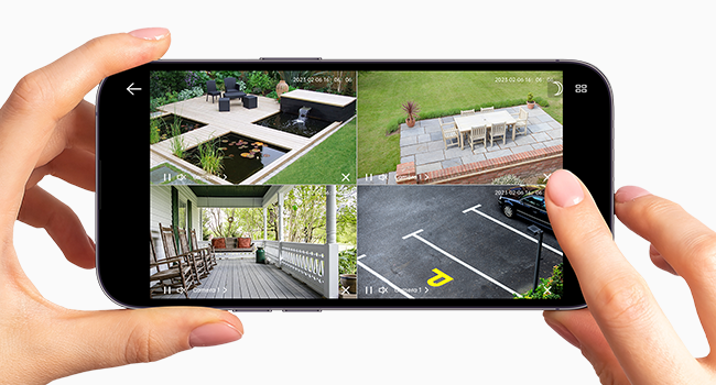 Z1 Camera Quad Screen