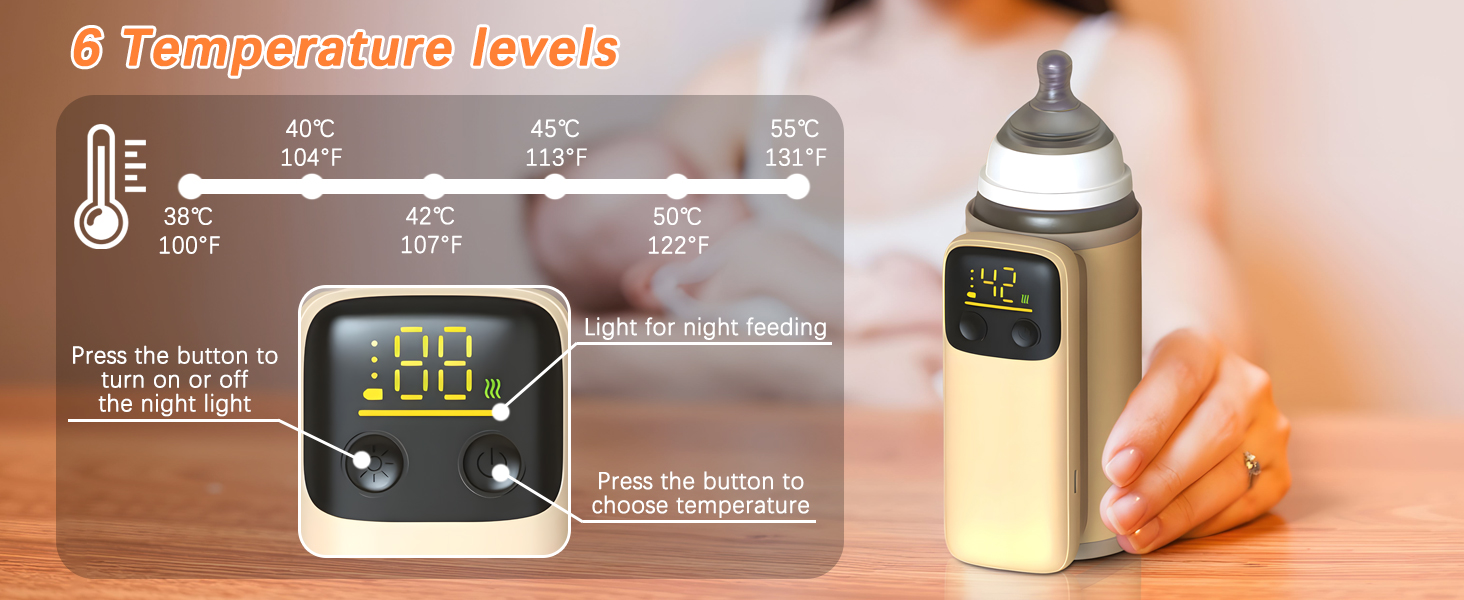 Portable Bottle Warmer for Travel
