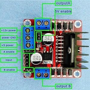 L298N Motor Drive Controller Board