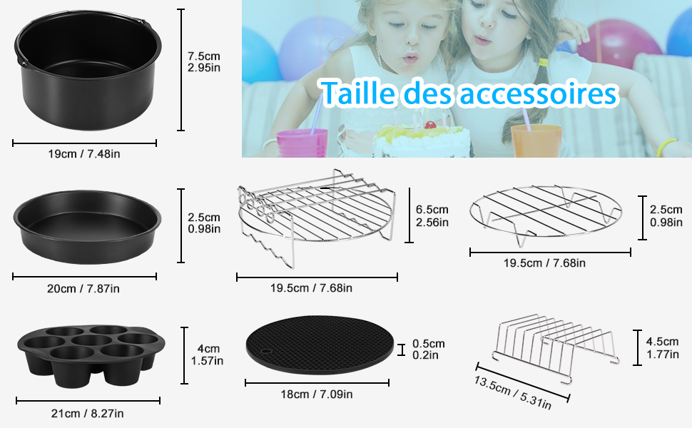 Accessoires de friteuse