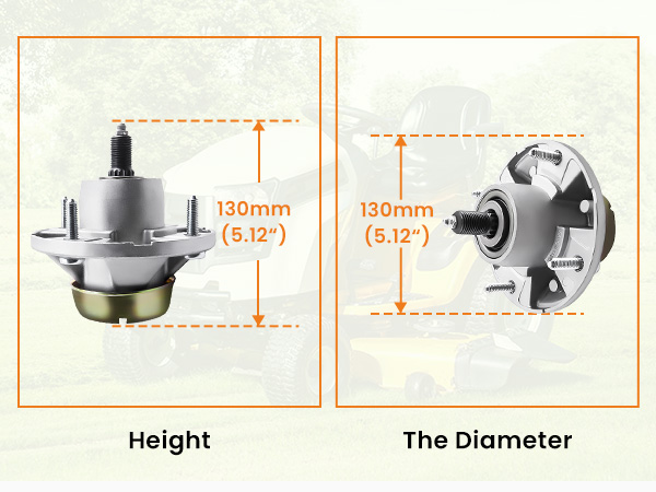 eri-pe  Amazon.com : Parts Camp Replacement Spindle AM144377 for