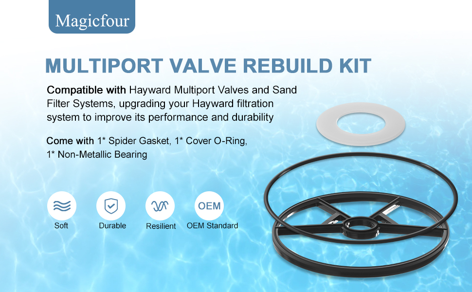 Magicfour SP0714T Spider Gasket & Cover ORing Compatible