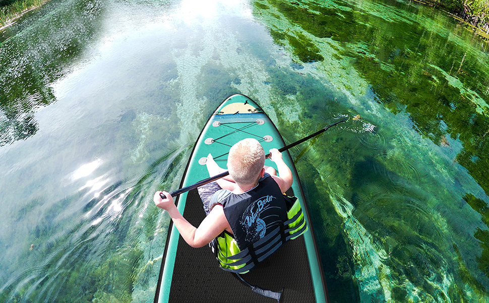 Premium Paddle Board for Adults 10.5×2.7×0.5ft Max 200KG Load, SUP