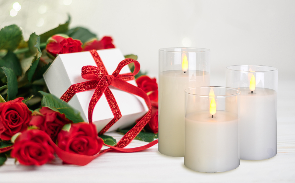 led candles flickering