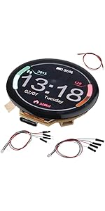 DIYmalls 2,8 Zoll ESP32-2432S028R ESP32 Display Resistive Touchscreen ...