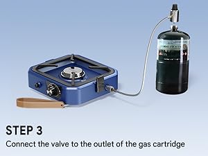 estufa de gas portatil