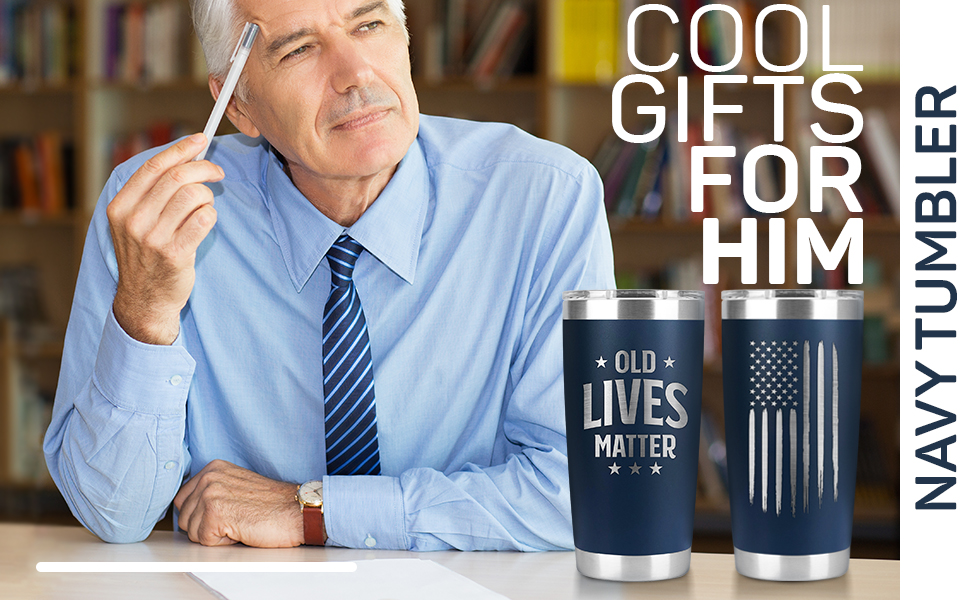 OLD LIVES MATTER & BEST DAD EVER タンブラー Amazon.com | Old Lives Matter Mug Dad Tumbler - Old Man