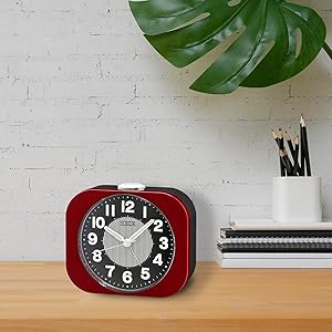 その他 alarmo Amazon.com: Seiko Kyoda Bedroom Alarm Clock, Metallic Green
