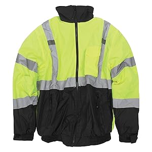 VISWERX Hi-Vis Deluxe Cold Weather Jacket – ANSI CL2