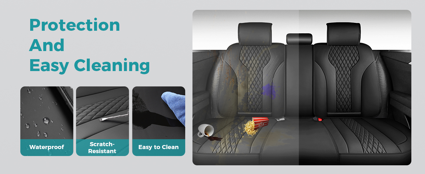LEATHER seat covers