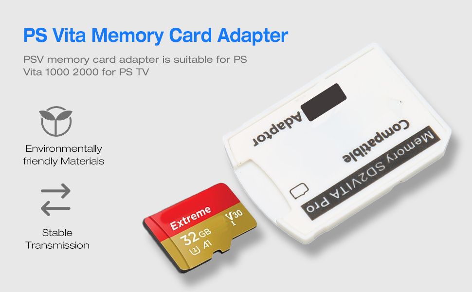 4Pcs PS Vita Memory Card Stick Adapters, PS Vita Memory