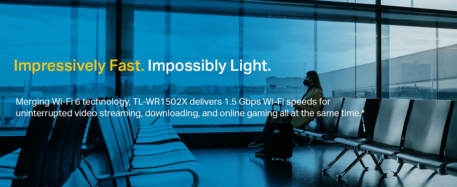 AX1500 AX1500 Wi-Fi 6 Travel Router