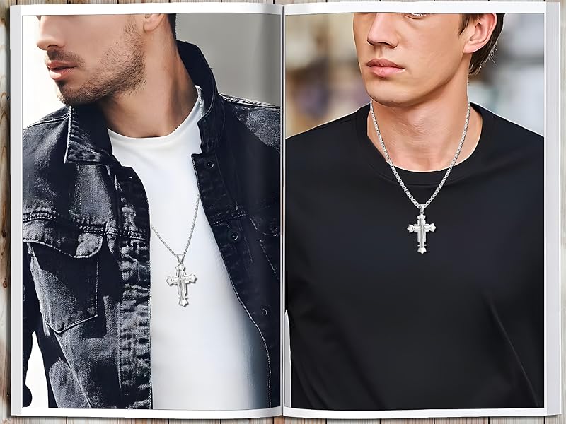 cross necklace for men