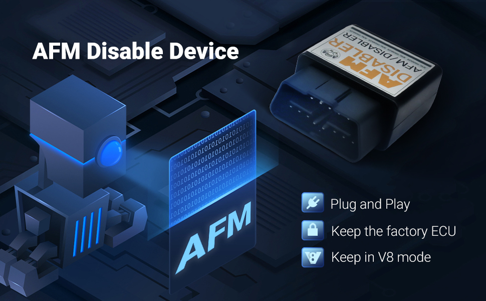 DZFST.FI AFM/DFM Disabler Silverado 5.3 Active Fuel Management Disabler Device Compatible with