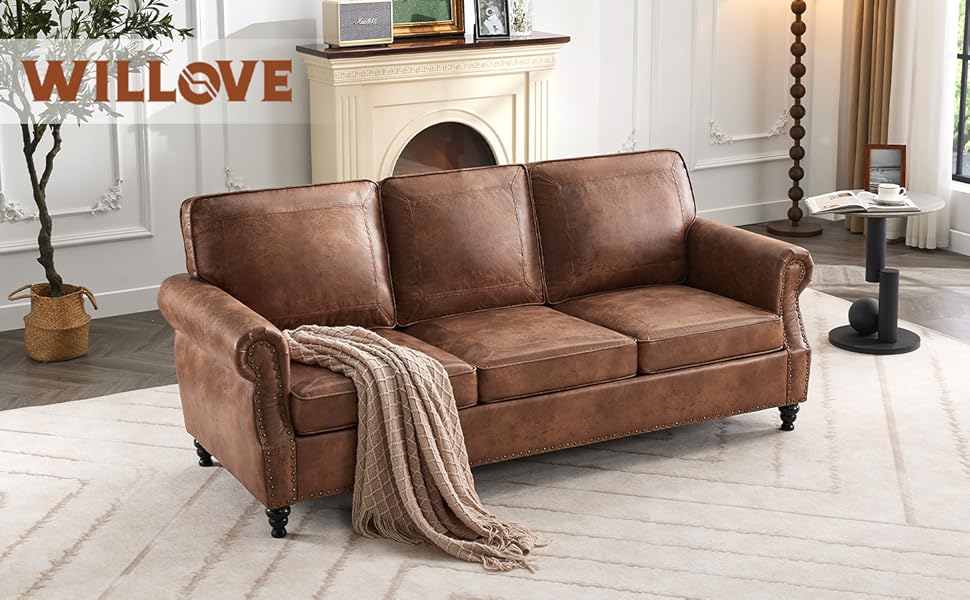 3 Seater Leather Sofa
