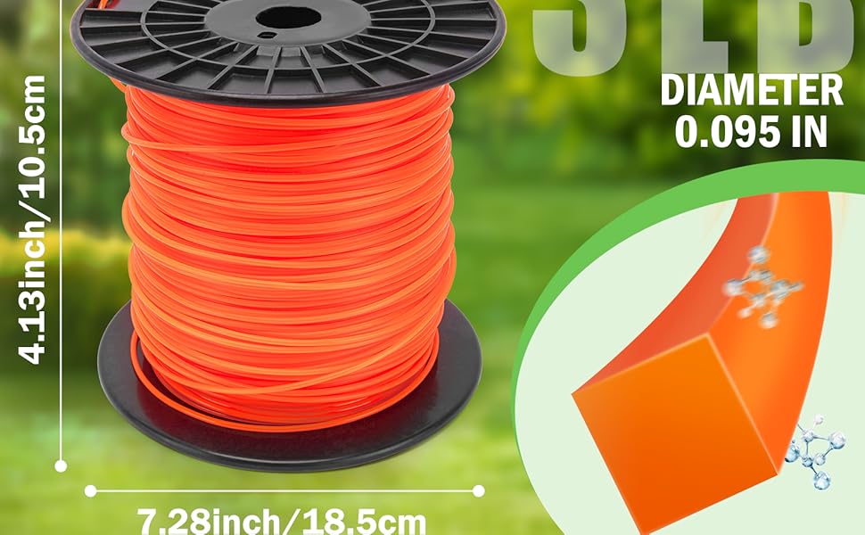 トラディショナル・テール Amazon.com : Lucky Seven 095 Trimmer Line (2-Pack) 780FT
